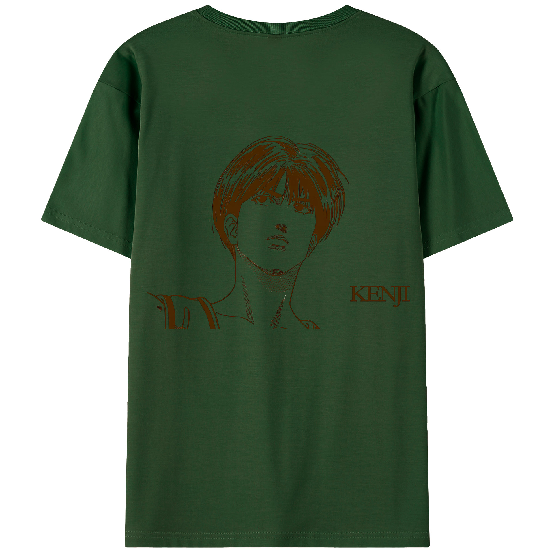SLAM DUNK／スラムダンク 綿100％半袖Tシャツ（背面プリント）